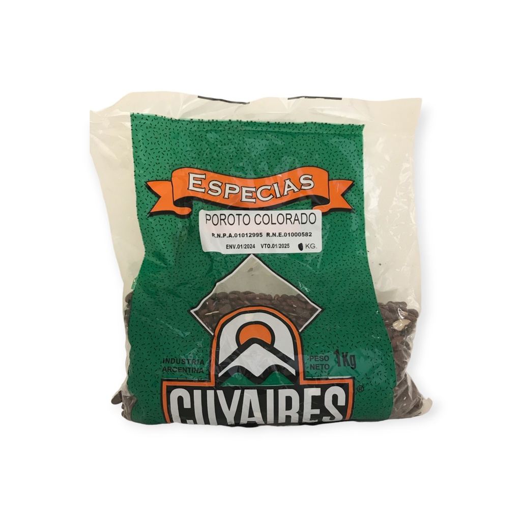 POROTOS COLORADOS x 1 Kg